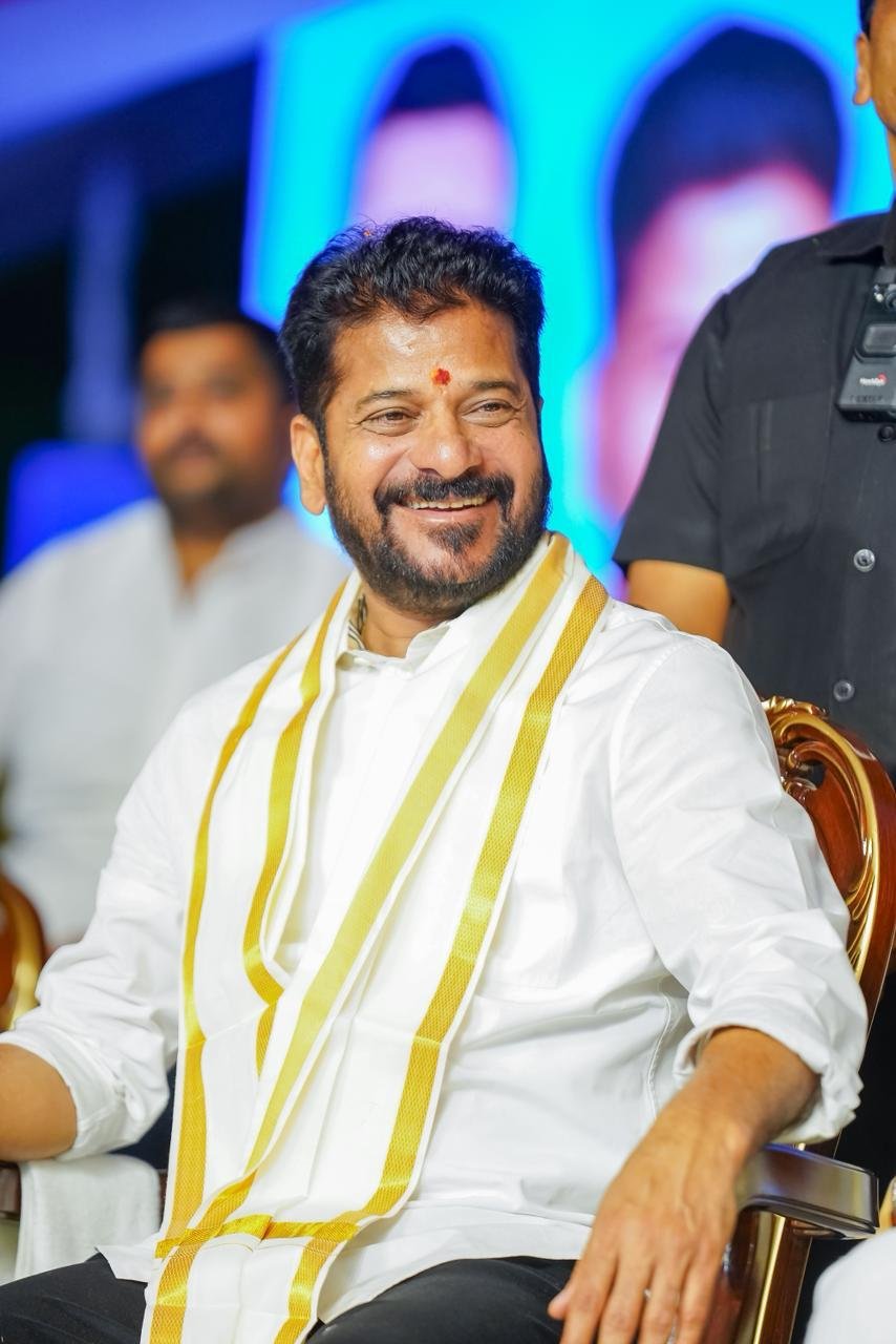 CM Revanth Reddy at NTR Statue Inauguration at MythriVanam Junction