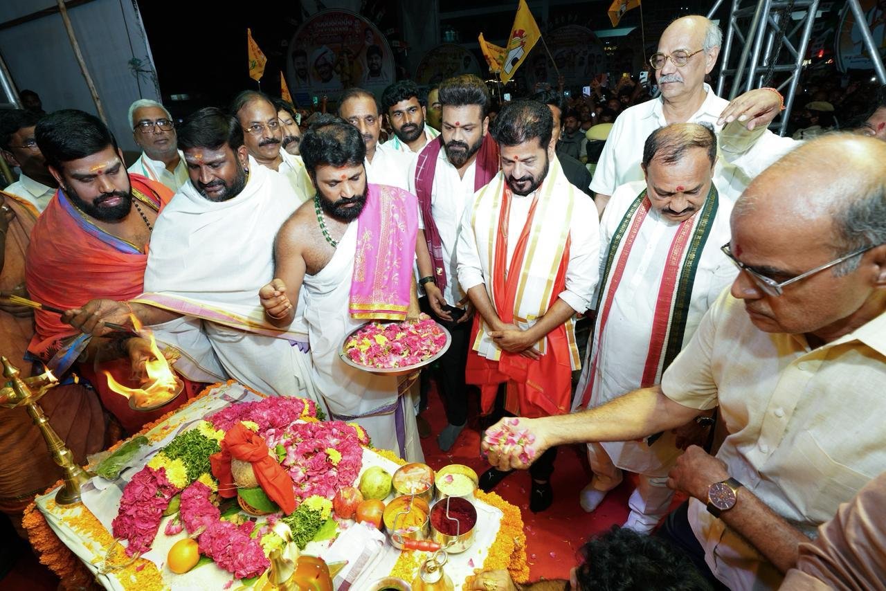 NTR Statue Inauguration at MythriVanam Junction